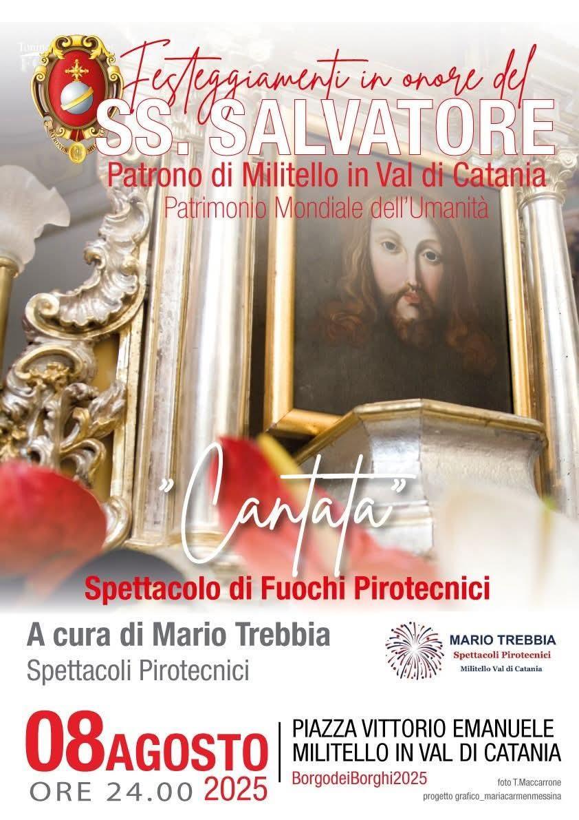 Festeggiamenti in onore del Santissimo Salvatore - Patrono di Militello In Val di Catania