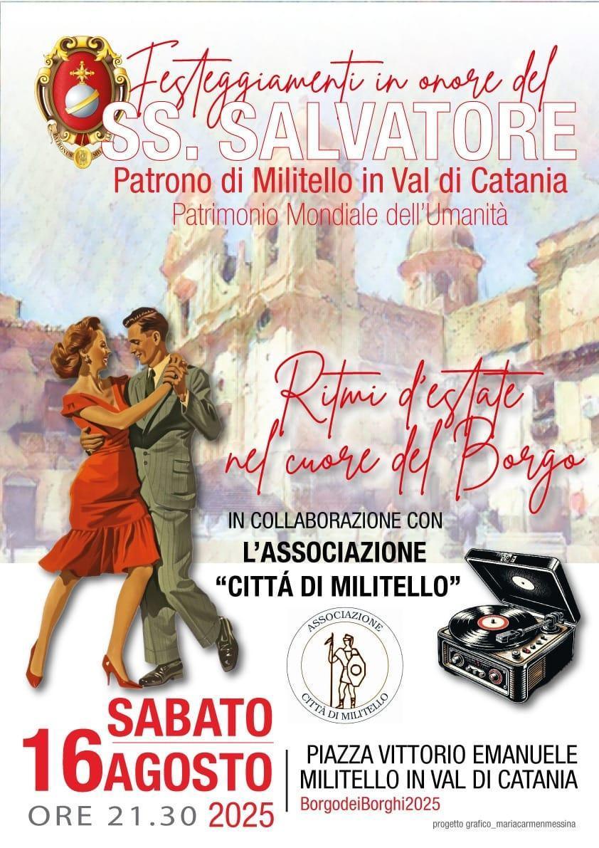 Festeggiamenti in onore del Santissimo Salvatore - Patrono di Militello In Val di Catania