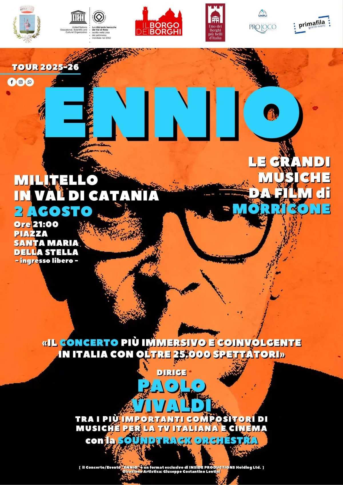 Ennio - Le grandi Musiche da Film di Morricone