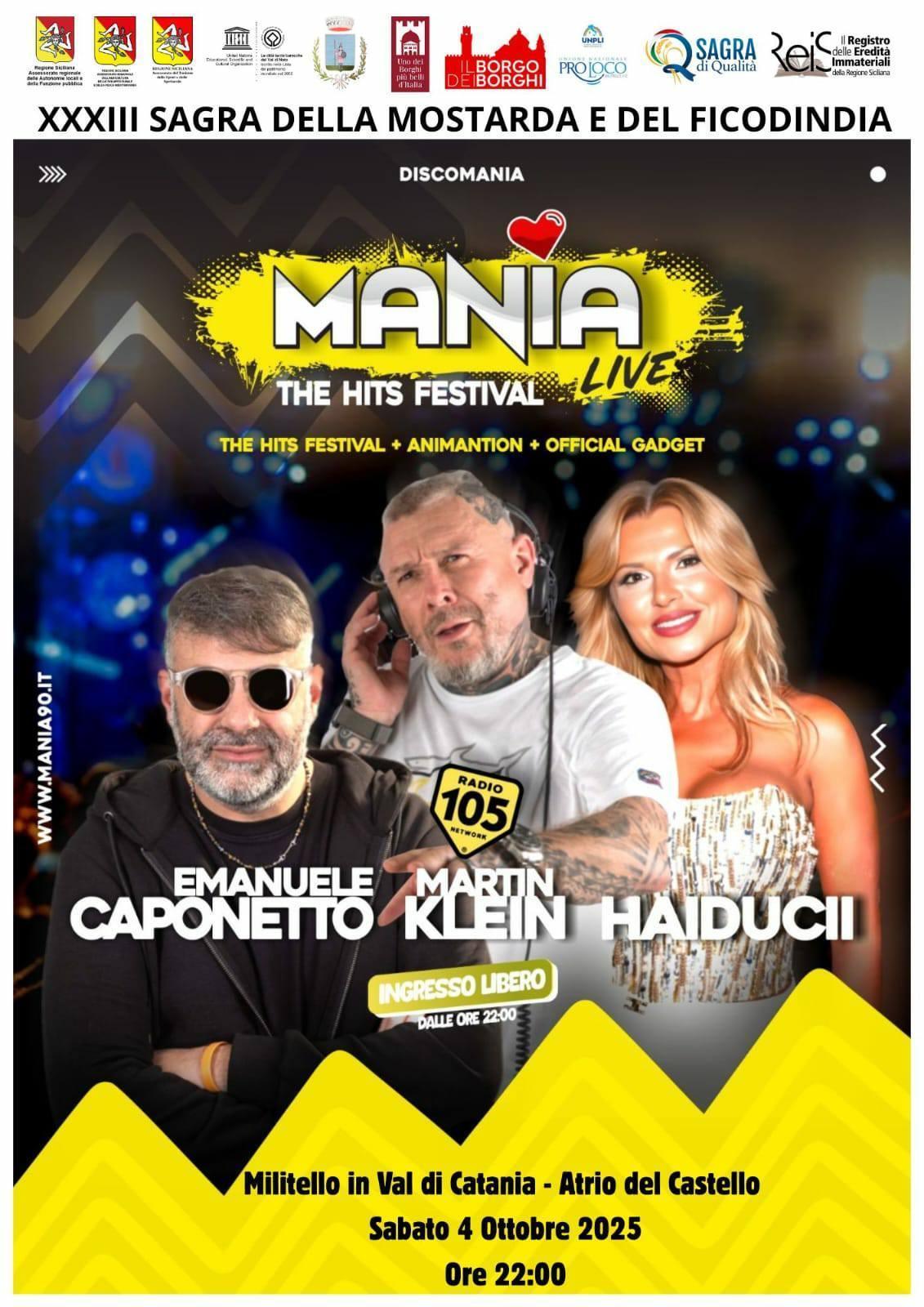 XXXIII^ Sagra della Mostarda e del Ficodindia