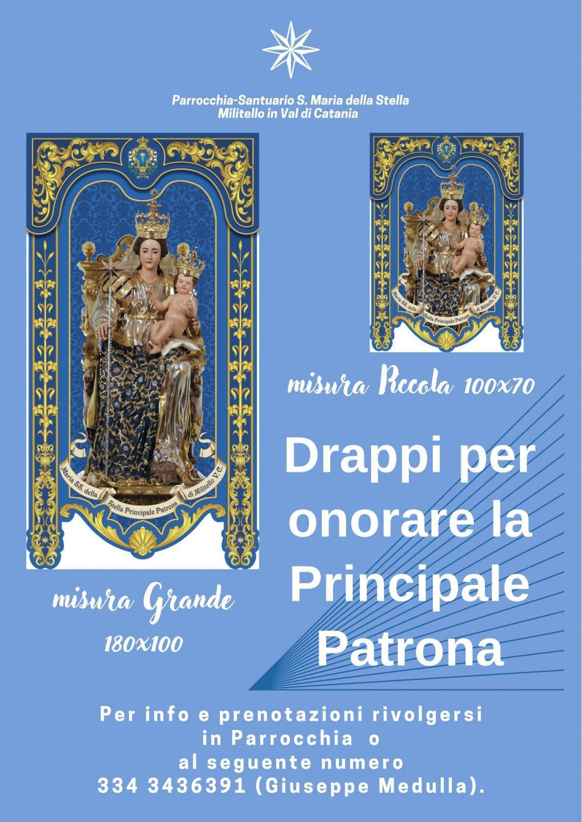 Festeggiamenti in onore di Maria Santissima della Stella - Principale Patrona di Militello In Val di Catania