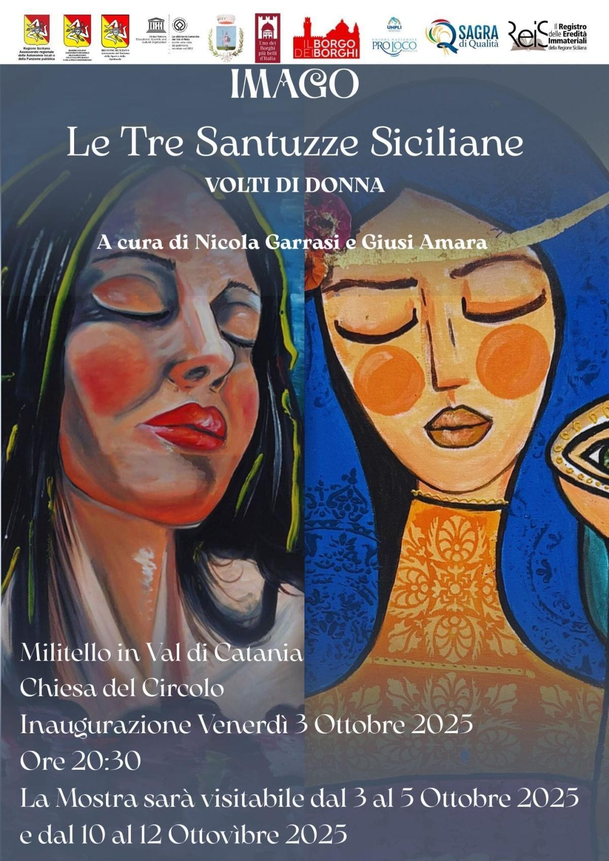 IMAGO - Le Tre Santuzze Siciliane - Volti di Donna