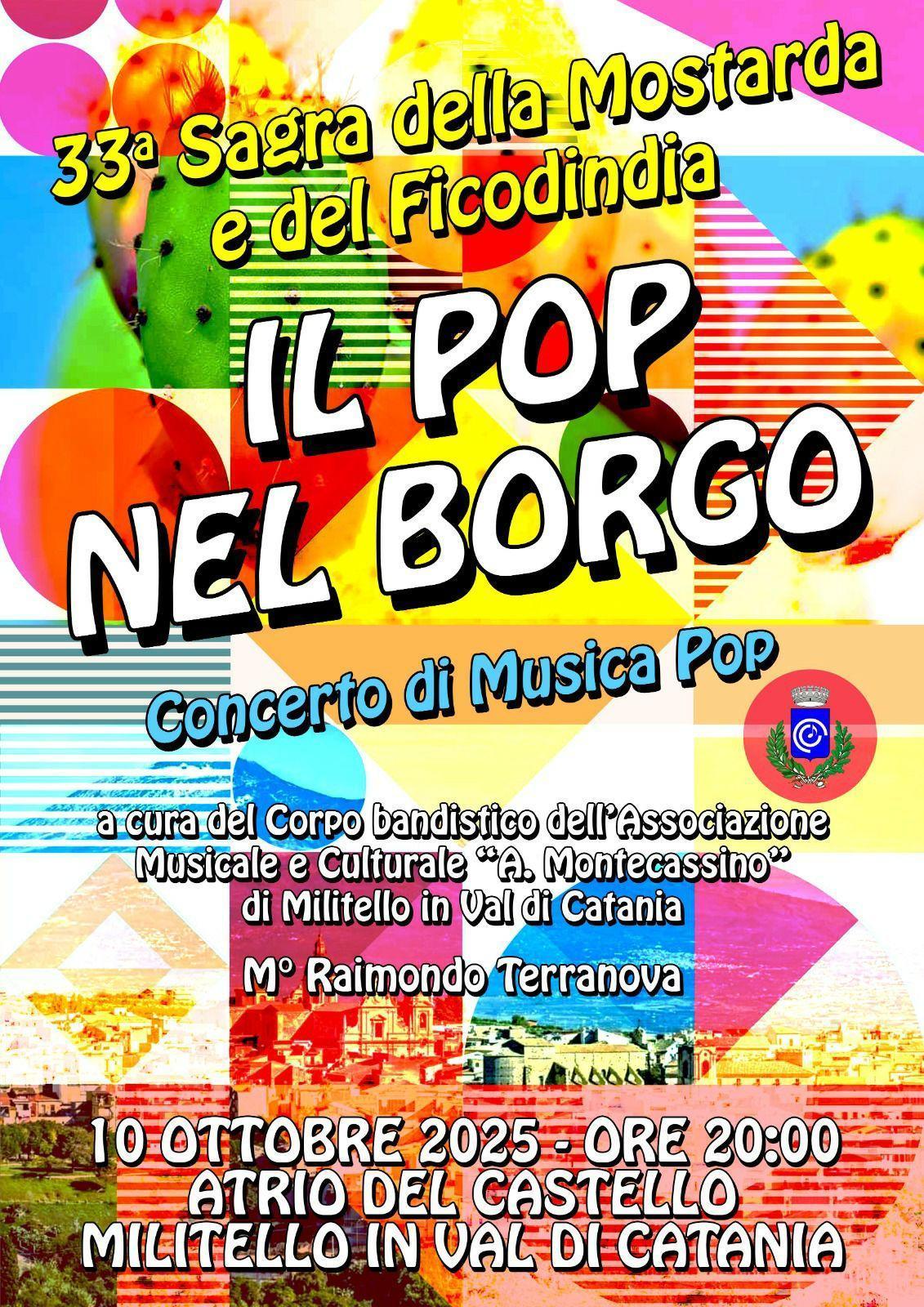 Il Pop nel Borgo - Concerto di Musica Pop (inizio ore 20.00)