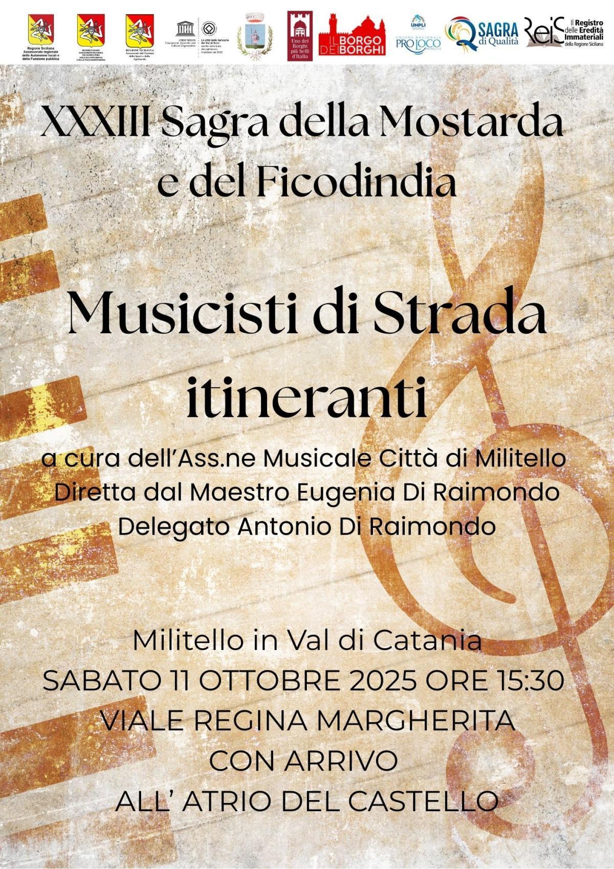 Musicisti di Strada itineranti (dalle ore 15.30)