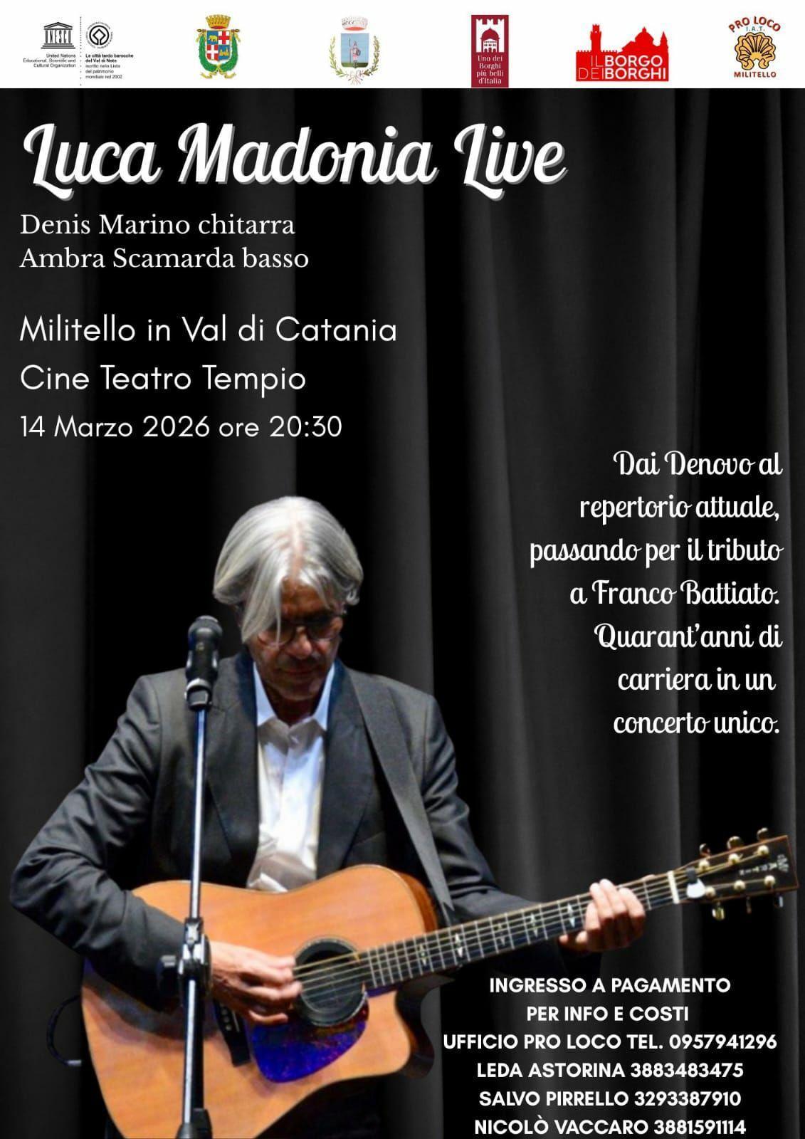 Luca Madonia Live