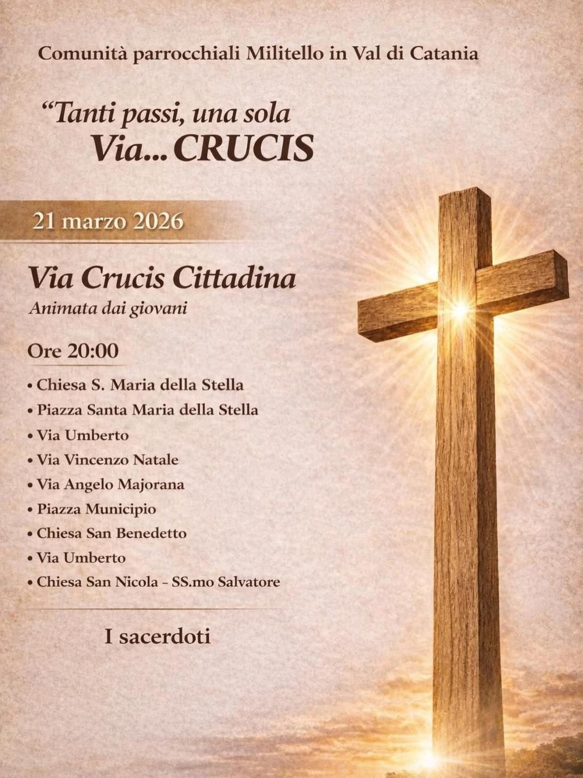 Via Crucis Cittadina Via Crucis Cittadina