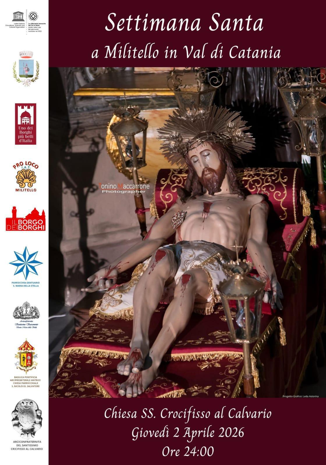 I Riti della Settimana Santa a Militello In Val di Catania