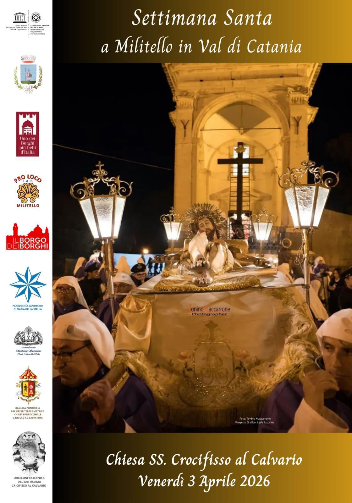 I Riti della Settimana Santa a Militello In Val di Catania