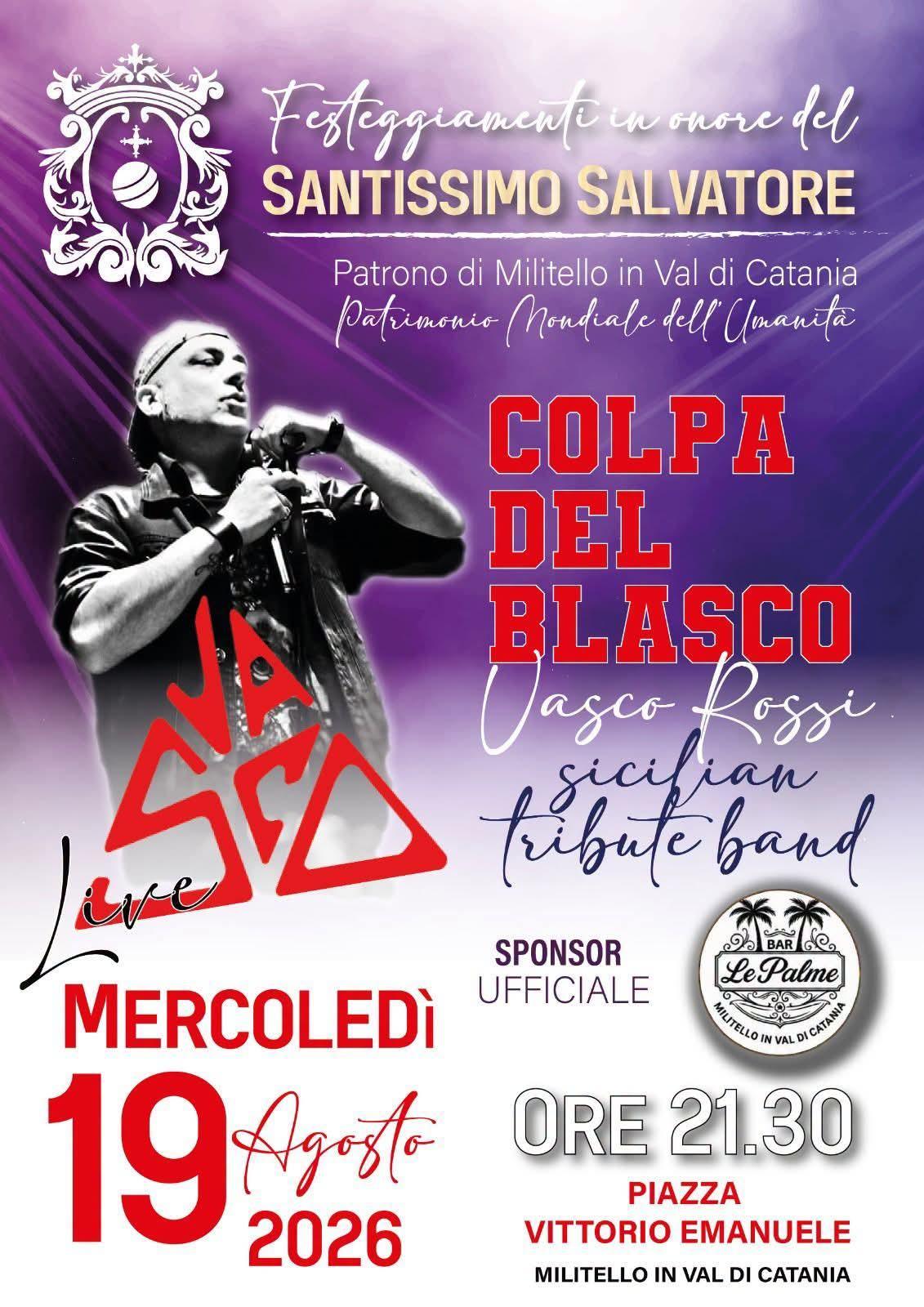 Festeggiamenti in onore del Santissimo Salvatore - Patrono di Militello In Val di Catania