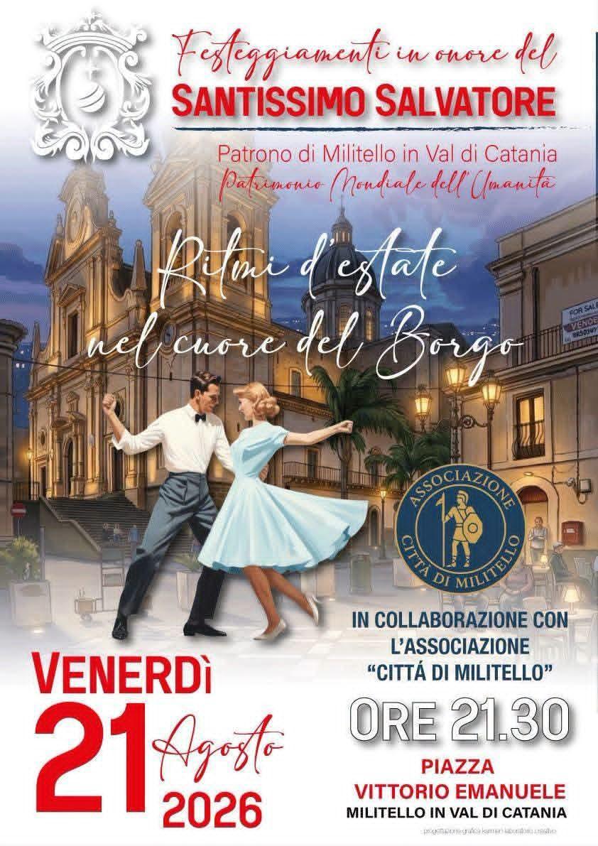 Festeggiamenti in onore del Santissimo Salvatore - Patrono di Militello In Val di Catania