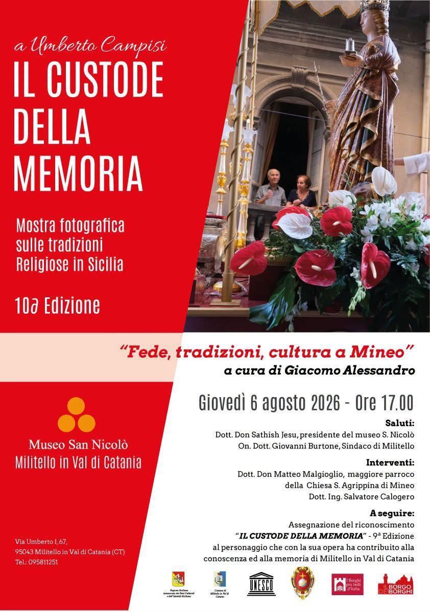 Festeggiamenti in onore del Santissimo Salvatore - Patrono di Militello In Val di Catania