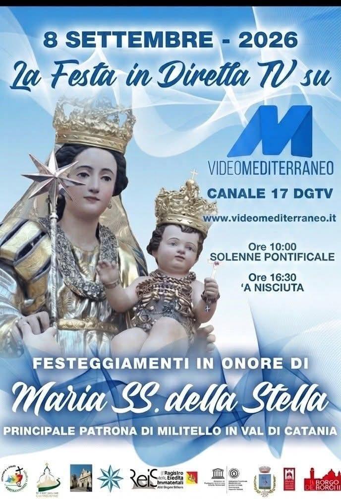 Festeggiamenti in onore di Maria Santissima della Stella - Principale Patrona di Militello In Val di Catania
