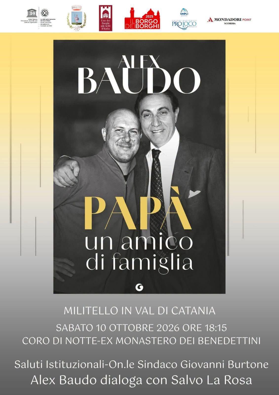 Alex Baudo "Papà Un Amico di Famiglia" (Inizio ore 18.15)