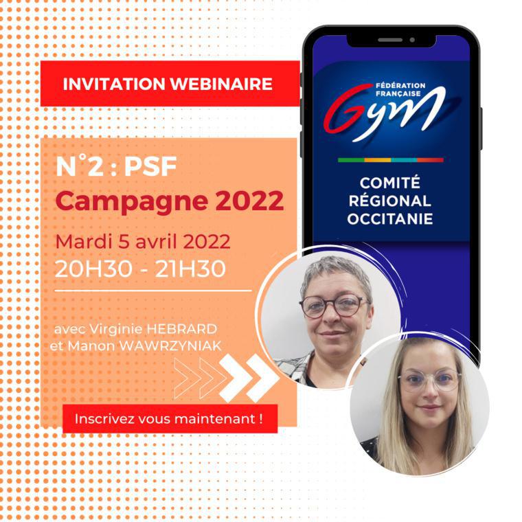 CONTENU WEBINAIRE N°2 - PSF