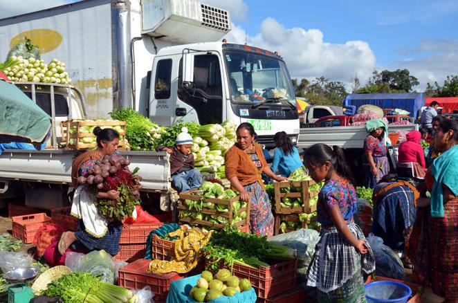 Marché  d'Antigua au Guatemala - © D. Raynal