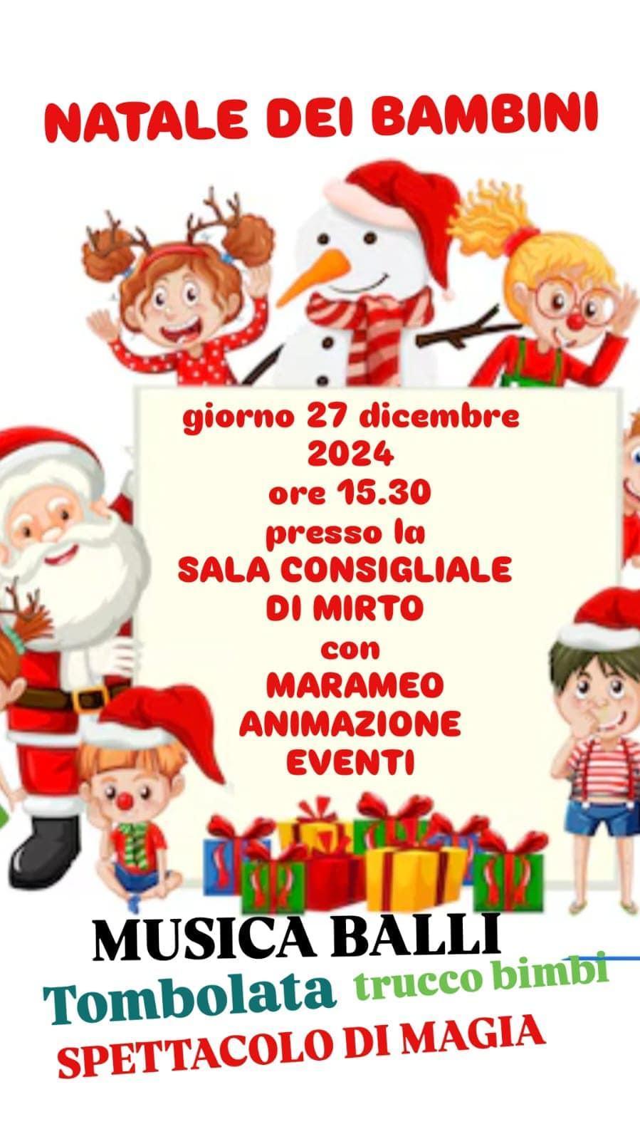 Spettacolo di Animazione per Bambini (inizio ore 15:00)