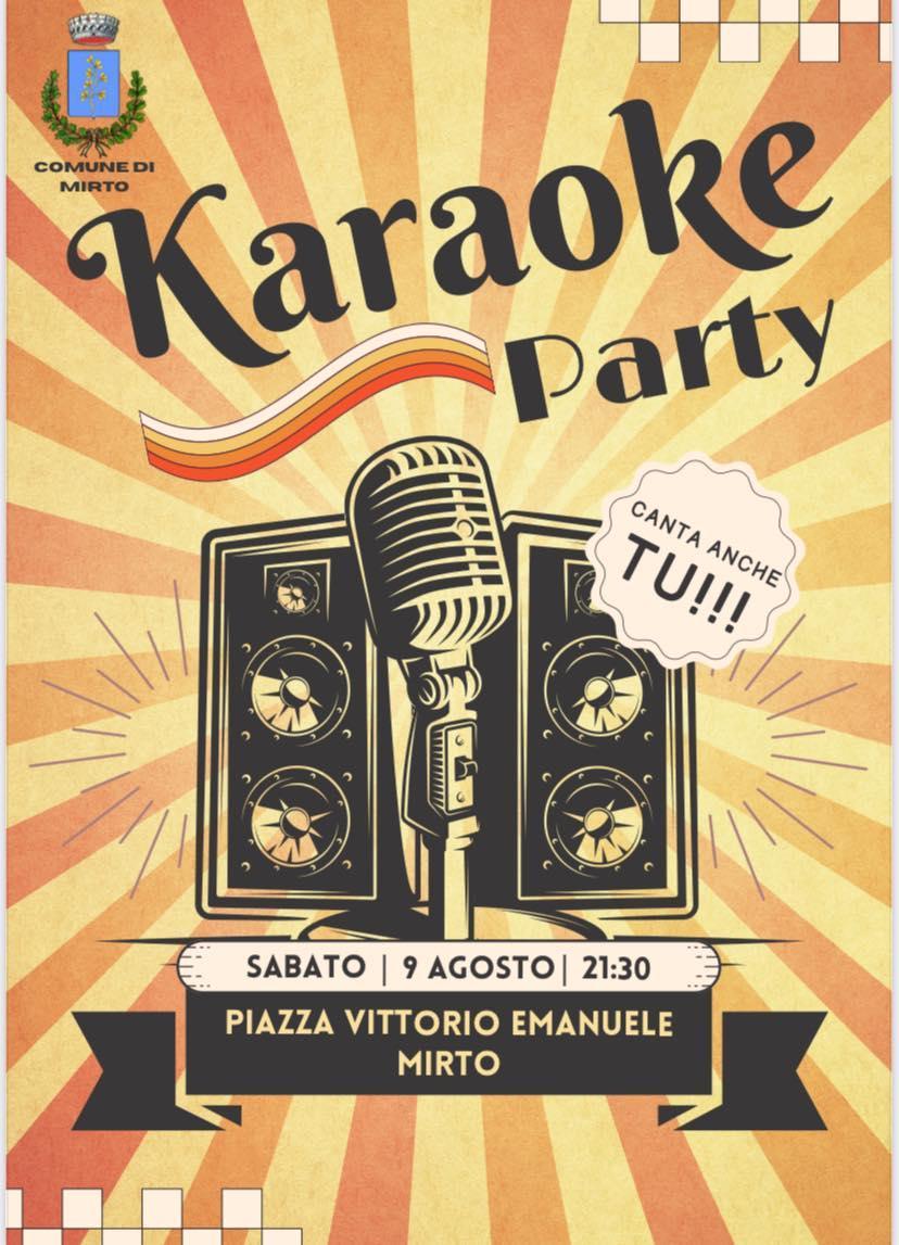 Karaoke Party - Canta anche Tu!!! (inizio ore 21:30)