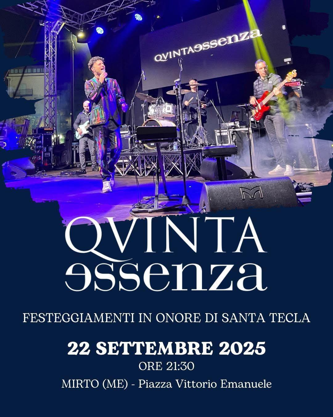 Quinta Essenza (inizio ore 21:30)