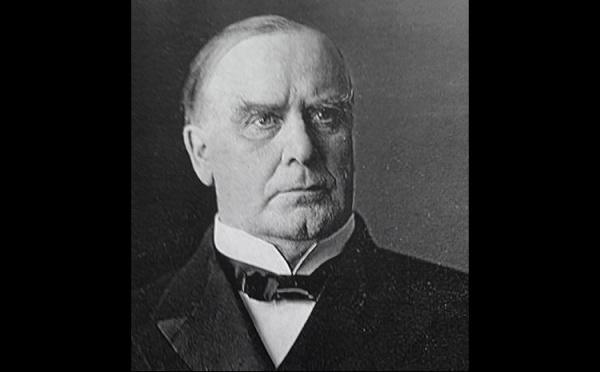 17.  William McKinley