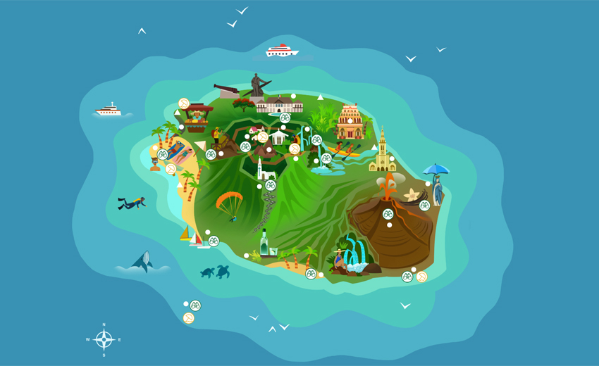 Une Carte Interactive De L Ile De La Reunion Sur Geo Fr