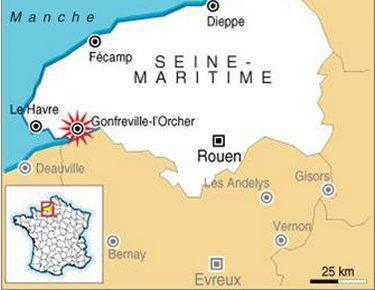 Une fuite sur une cuve de la raffinerie Total de Gonfreville