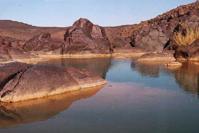 Une guelta dans l'Azawad