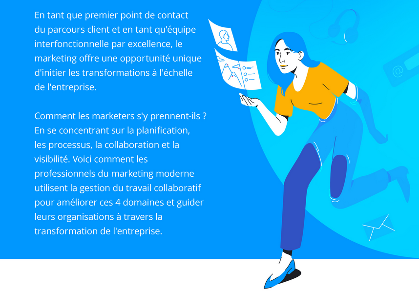 Transformation des entreprises: les marketers, premiers acteurs