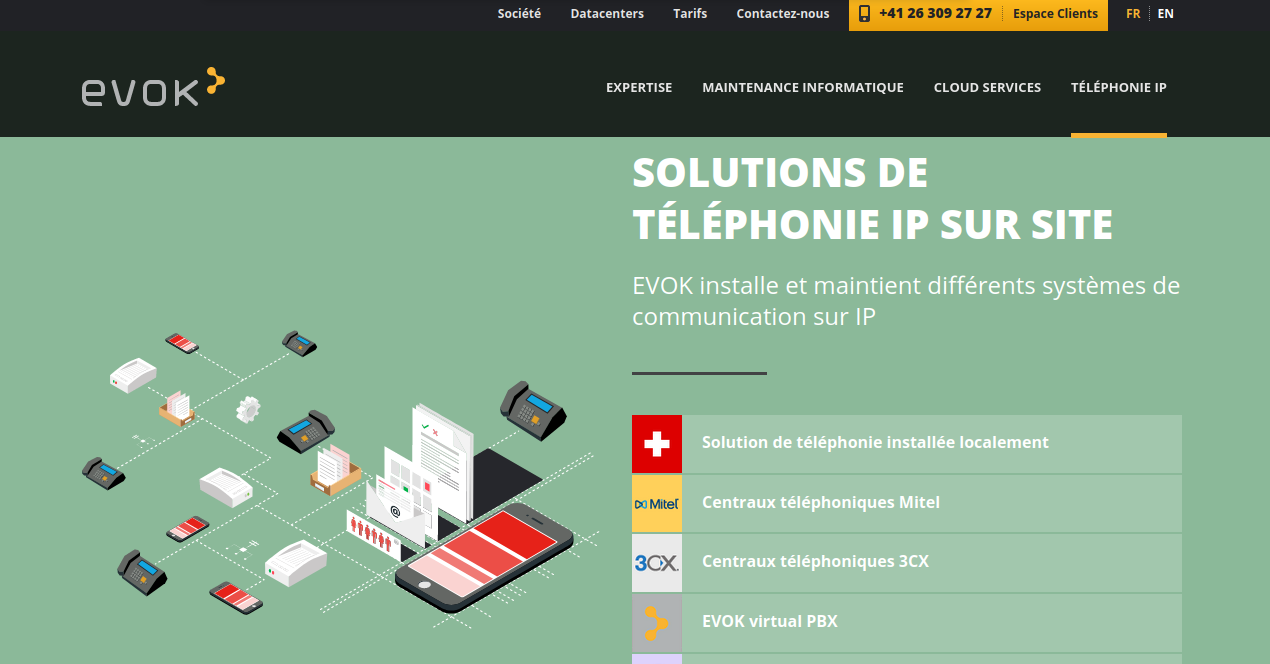 Hébergement de site Web en Suisse