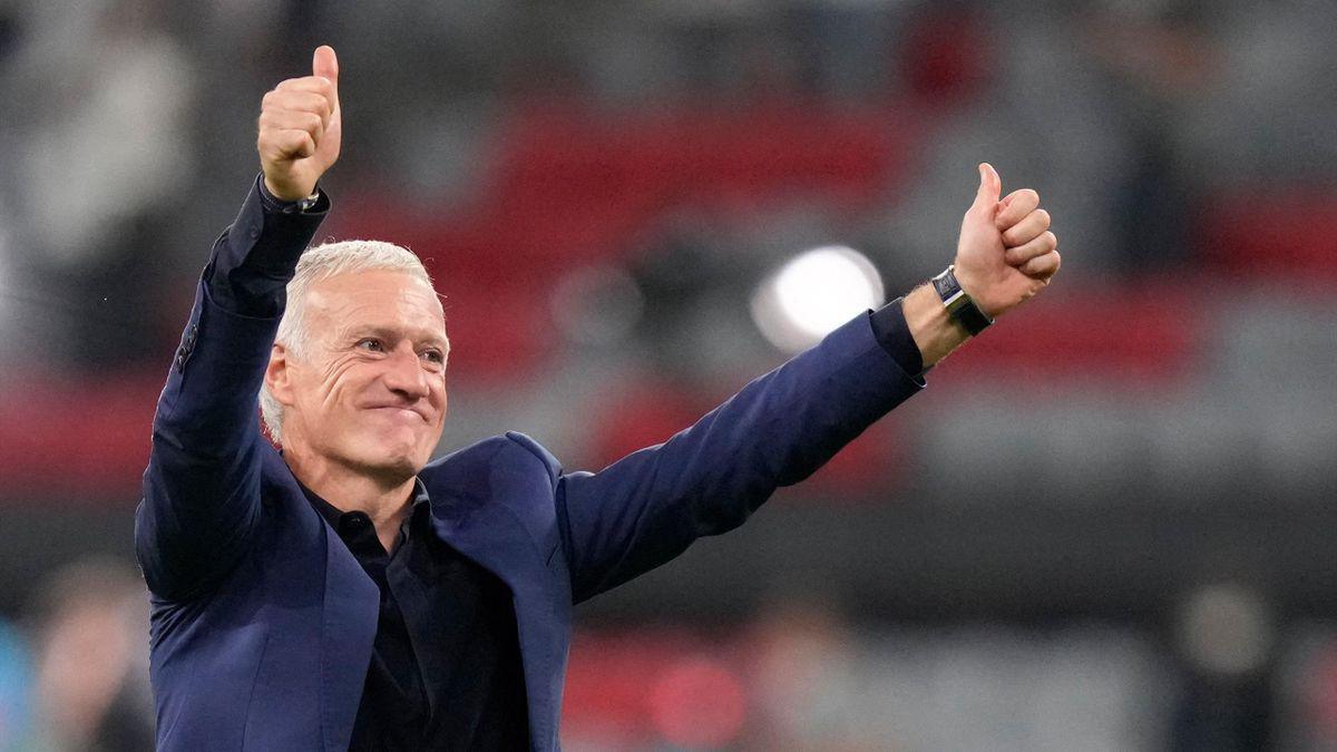 Didier Deschamps "satisfait" après le match nul