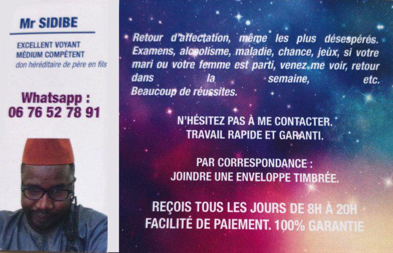 Mr Sidibé, voyant médium compétent 85 Vendée La-Roche-sur-Yon, Challans, Les-Sables-d'Olonne retour d'affection