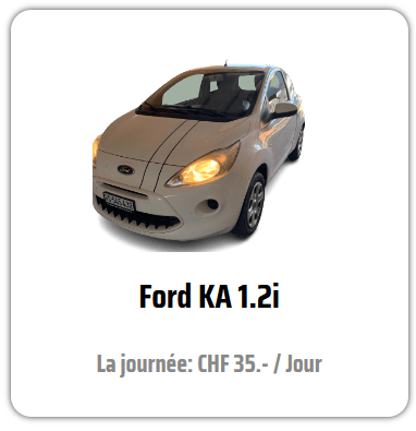 Location de voiture en Suisse