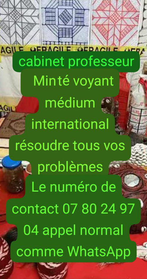 Pr Minté voyant médium de l'impénétrable vérité à Angers