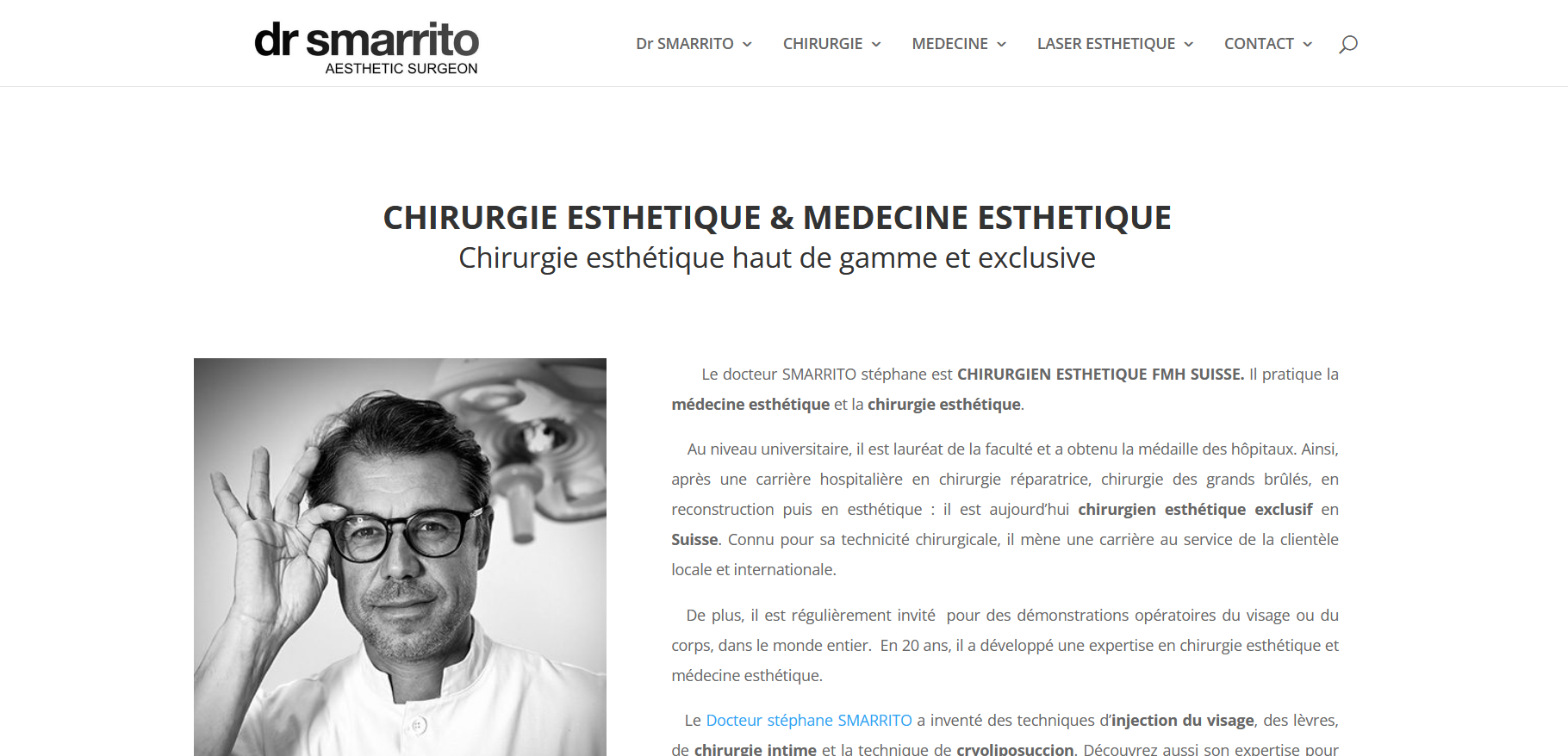 Liposuccion des bras, le Docteur Smarrito de Lausanne répond à nos questions