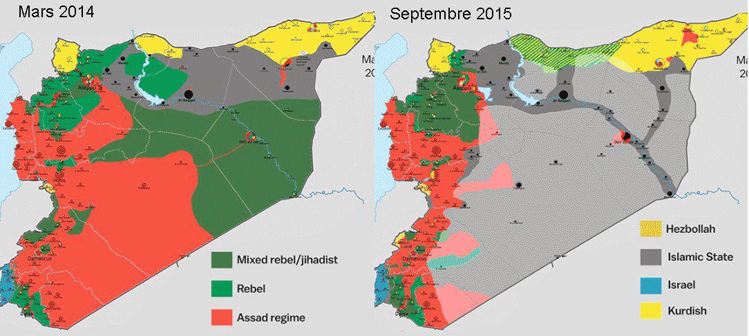 Syrie: les Russes bombardent, les Américains livrent des armes