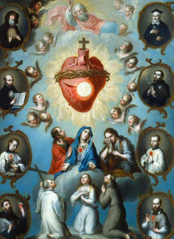 La Virgen María nos lleva al Sagrado Corazón de Jesús