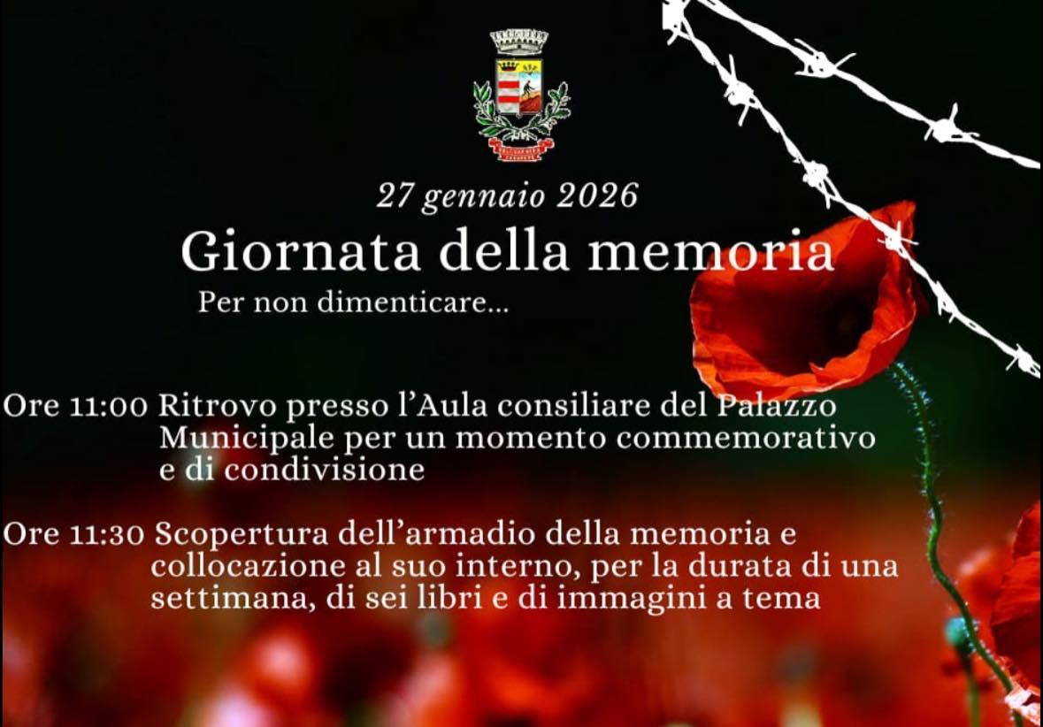 Giornata della memoria. Per non dimenticare... (dalle ore 11.00)