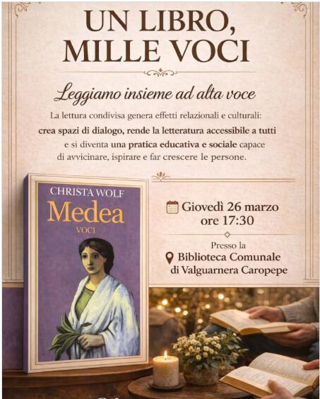 Un Libro, Mille Voci (inizio ore 17.30)