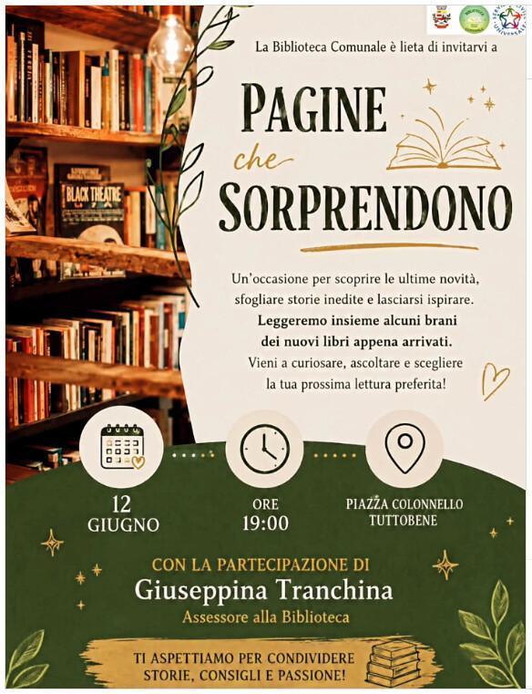 "Pagine che Sorprendono" - Inaugurazione Nuovi Libri (inizio ore 19:00)