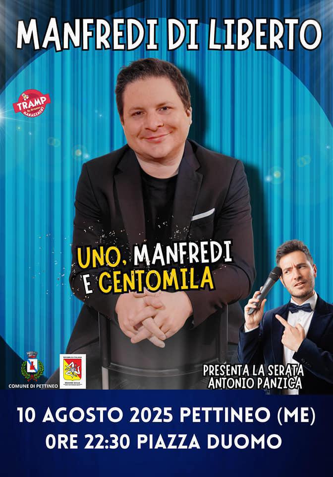 Seccagno Days - Uno, Manfredi e Centomila - Manfredi Di Liberto (inizio ore 22.30)