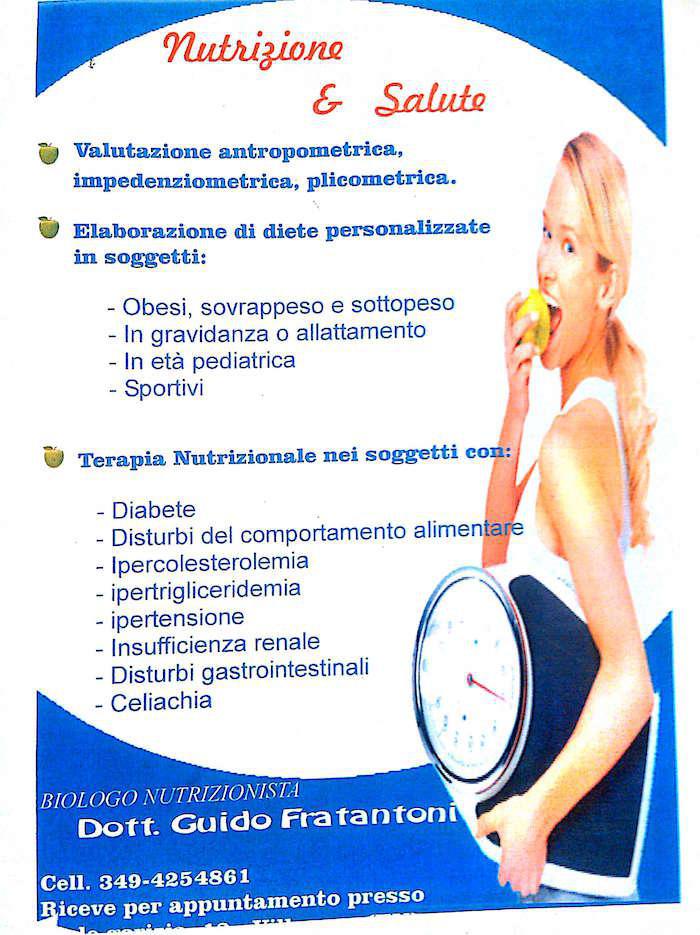Guido Fratantoni - Biologo Nutrizionista Guido Fratantoni - Biologo Nutrizionista
