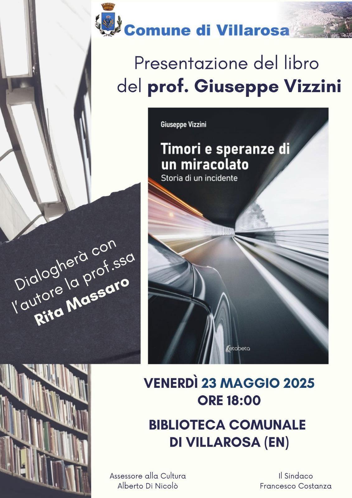 Presentazione del libro “Timori e speranze di un miracolato” (inizio ore 18:00) Presentazione del libro “Timori e speranze di un miracolato” (inizio ore 18:00)