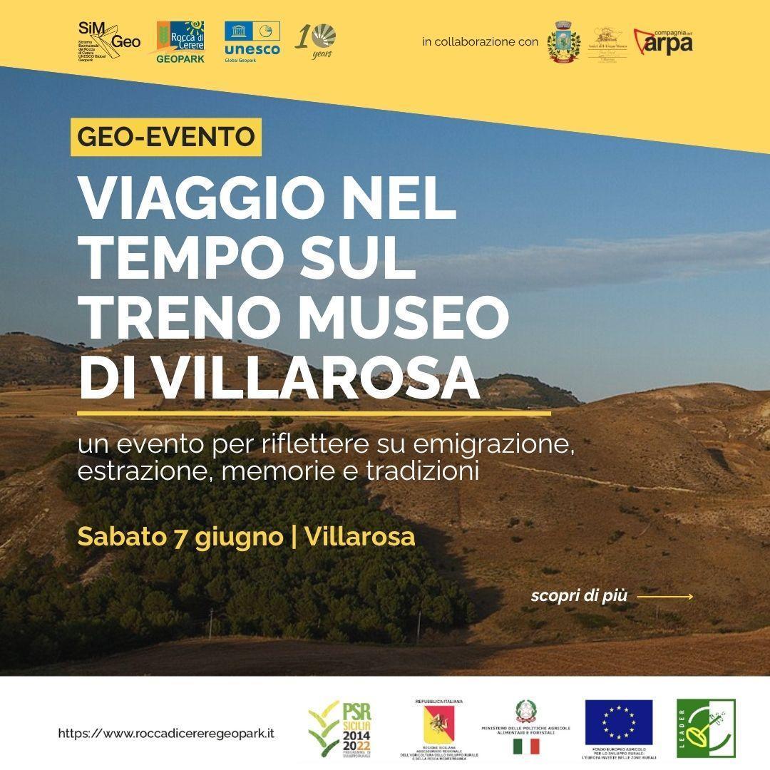 Viaggio nel Tempo sul Treno Museo di Villarosa (inizio ore 09.15)