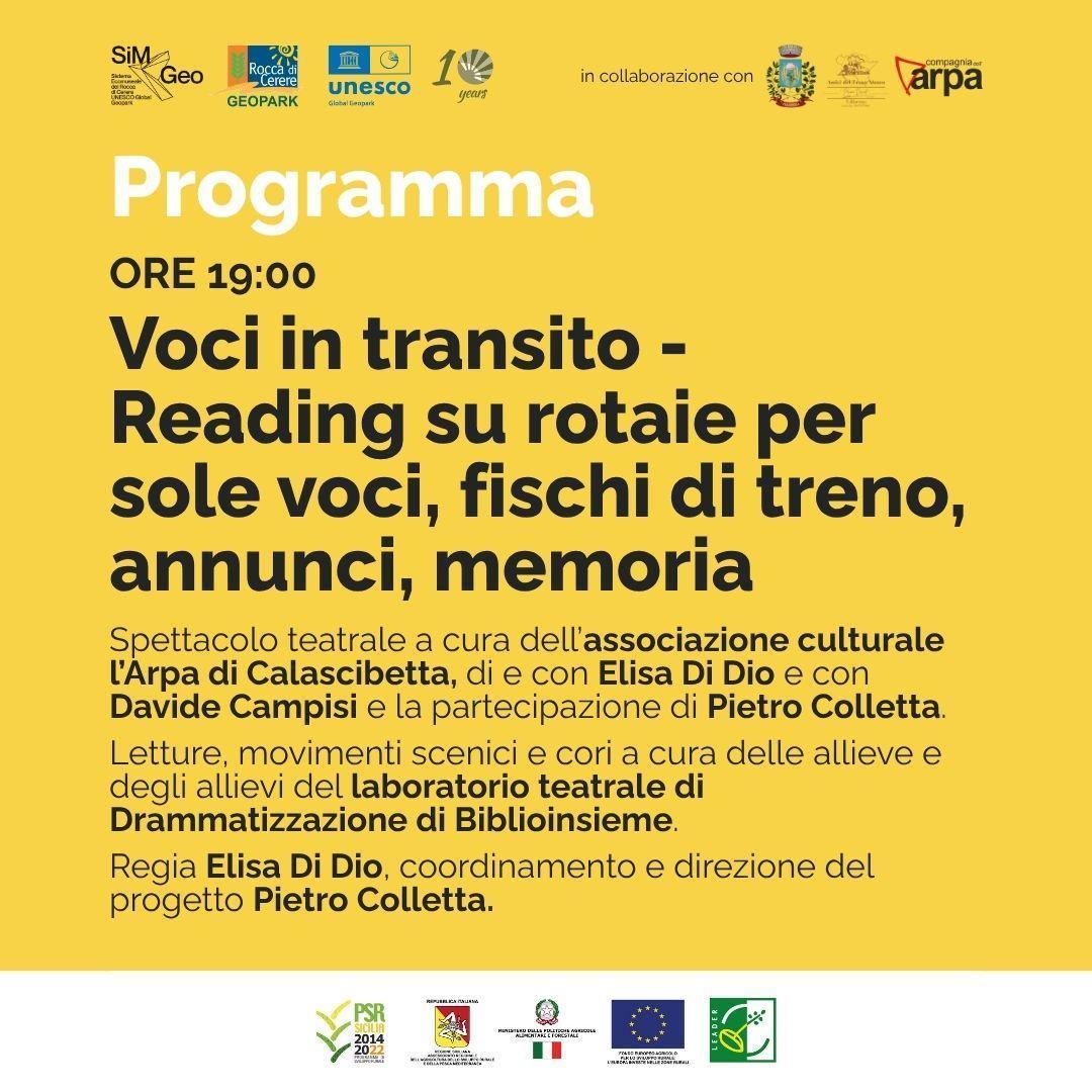 Viaggio nel Tempo sul Treno Museo di Villarosa (inizio ore 09.15)