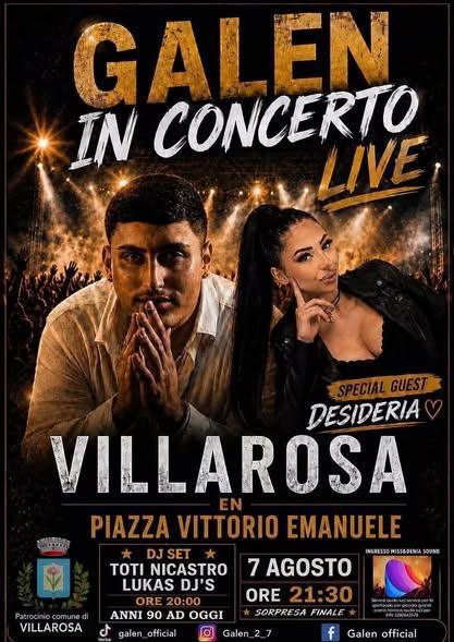 Galen in Concerto (inizio ore 21:30)
