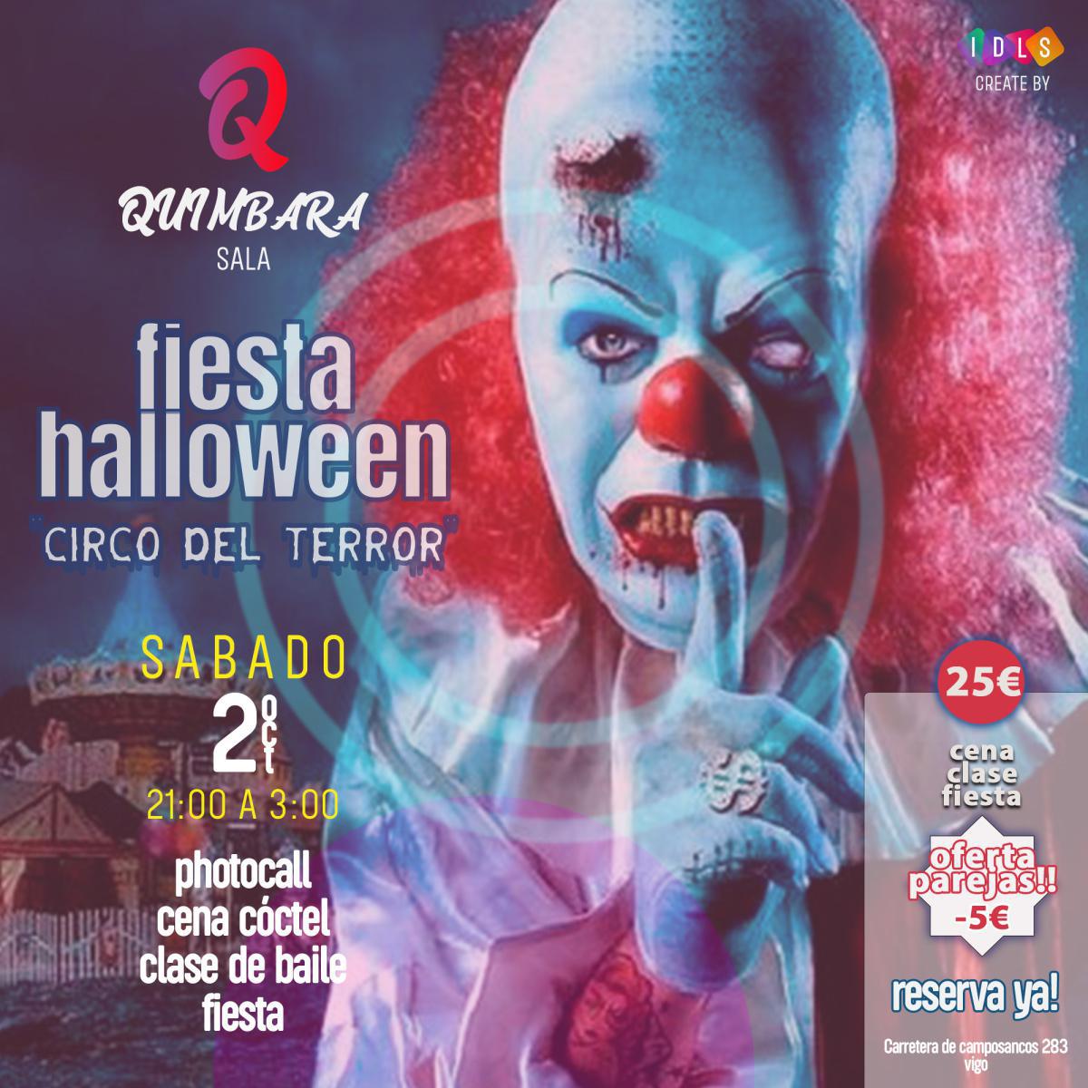 Noche de Halloween "circo del terror"...proximamente