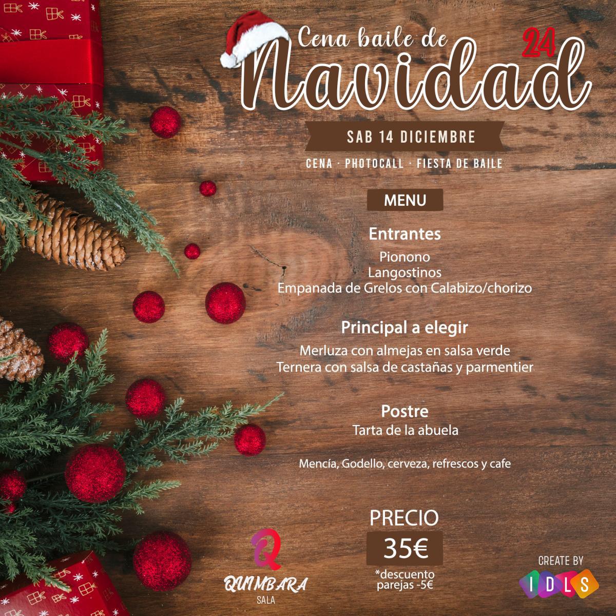 CENA-BAILE DE NAVIDAD 2024