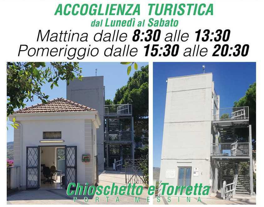 Ufficio Turistico (Chioschetto e Torretta Panoramica) - Tourist Office (Kiosk and Panoramic Tower)