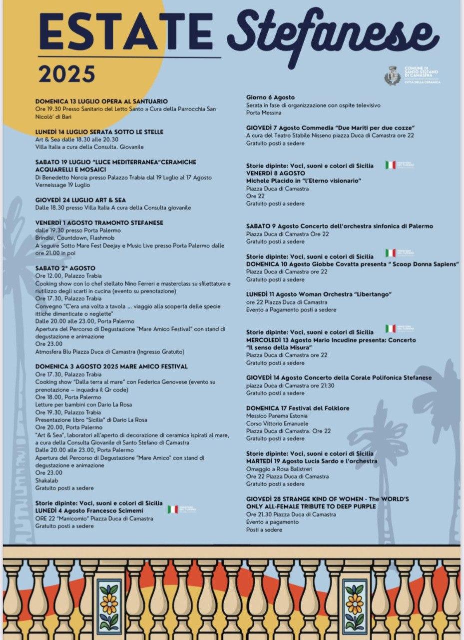Concerto dell'orchestra sinfonica di Palermo (Inizio ore 22:00)