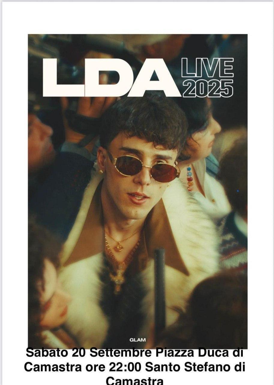 LDA live 2025 (inizio ore 22:30)
