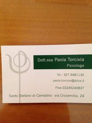 Paola Torcivia Psicologa 